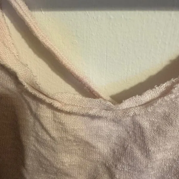 Arizona Jeans Ombre Pink Crop Long Sleeve Top Womens Size Medium - Image 3