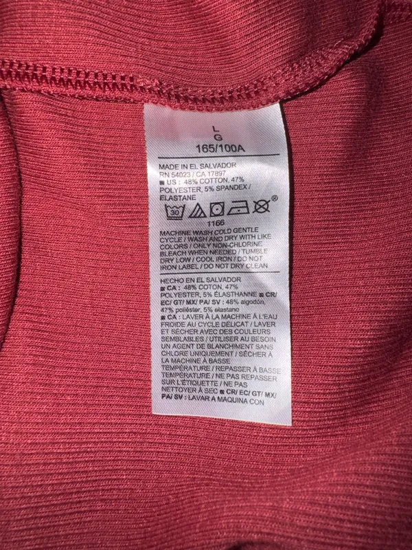 Old Navy Ribbed Long Sleeve Crewneck – Size Large NWOT - Image 4