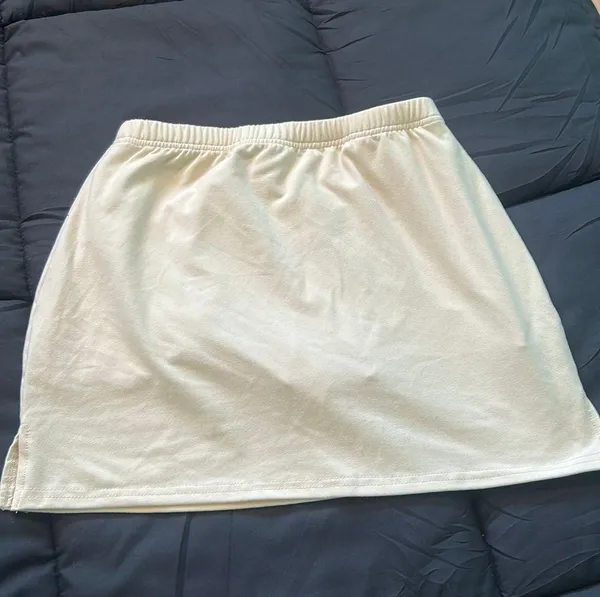 Tan Mini Skort - Image 3