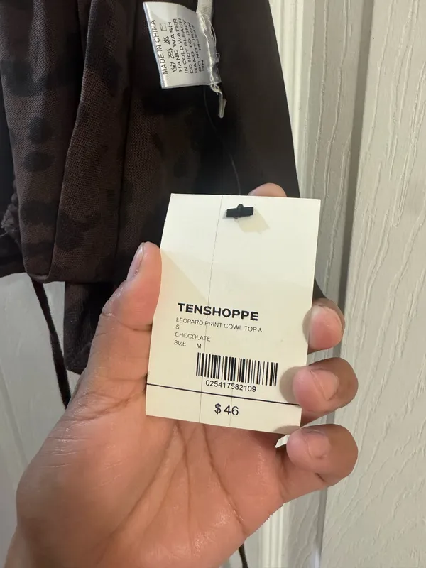 Tenshoppe Halter Top Brown - Image 3