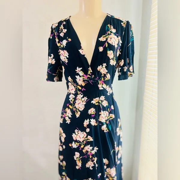 Cotton Candy Floral Print Dress Size L Great Condition - Image 7