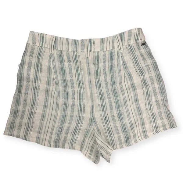 O’Neill Embroidered Emerald Green Stripes Casual Garcia Shorts NWT - Image 2