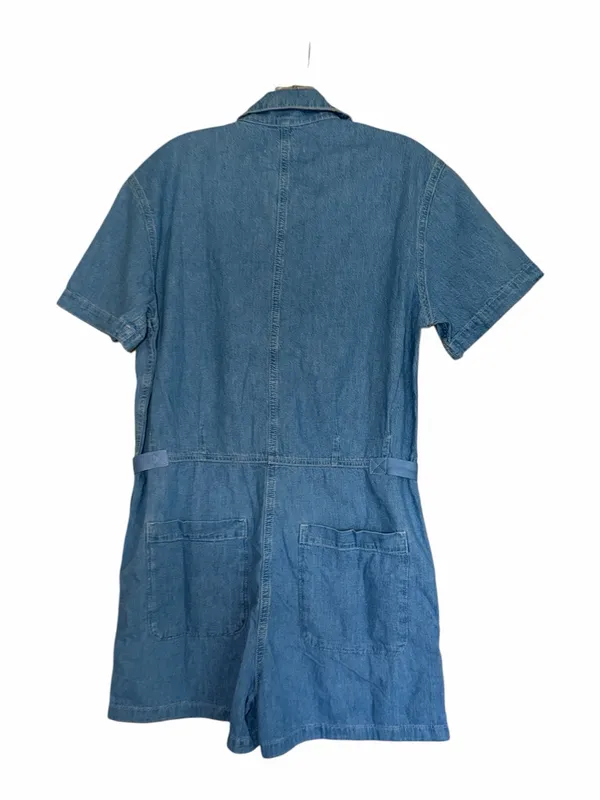 NWT MAVI Noreen Denim Romper Short Romper | Mid Vintage Light Denim - Image 6