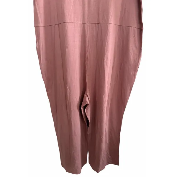 Universal Standard Pima Cotton Modal V-Neck Jumpsuit Pink Size Small‎ (14-16) - Image 6
