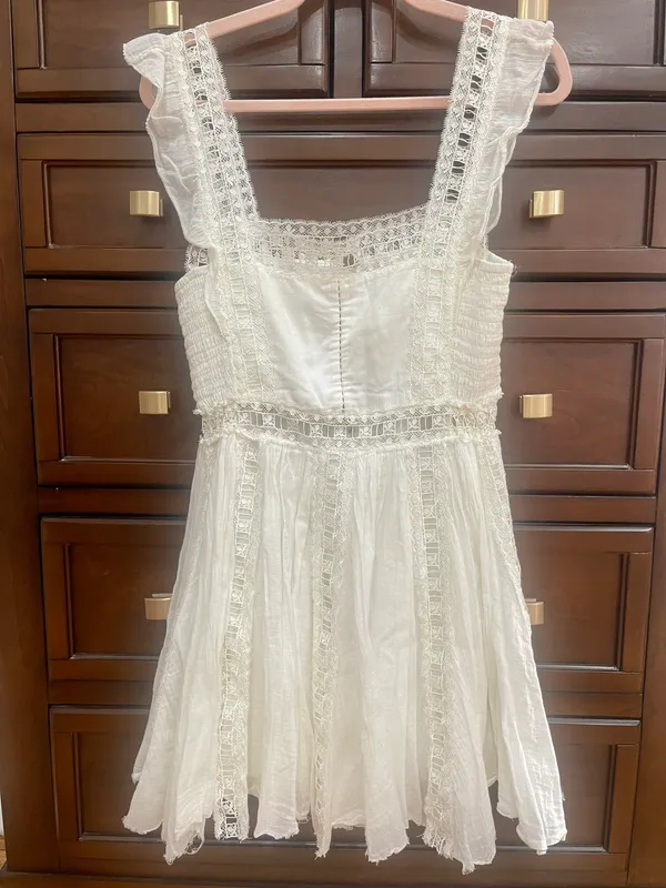 Free People Verona dress in white - Image 3