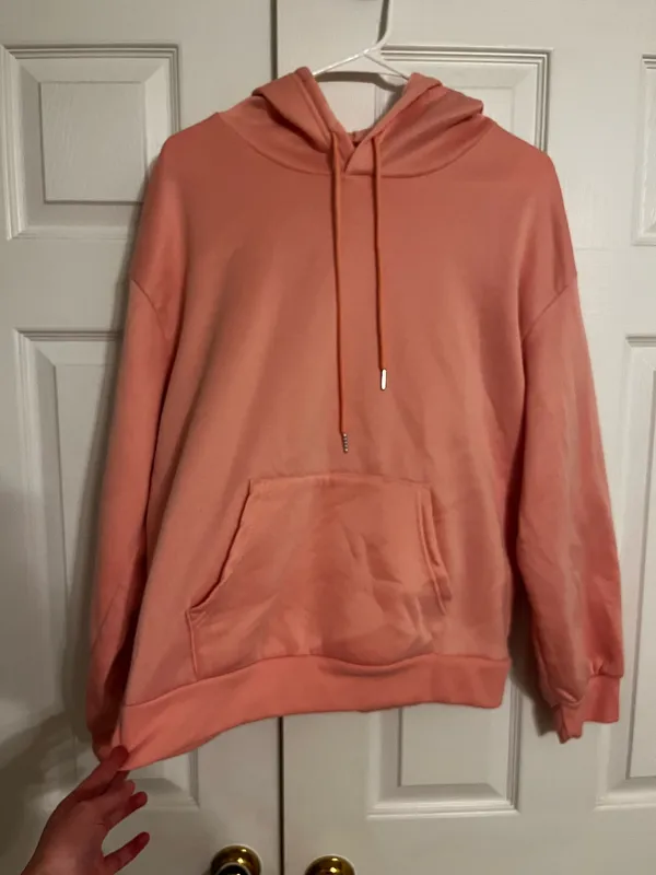 Pink Faith over Fear Hoodie - Image 2