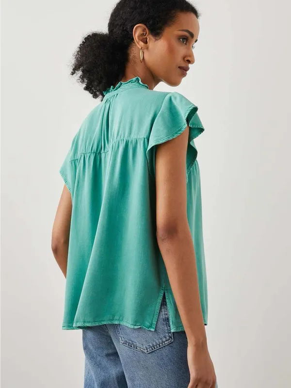 Rails Ruthie Blouse Basil - Image 2