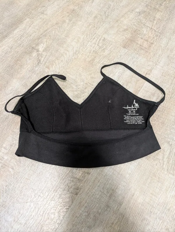 Intimately Free People Black Bralette Size M/L - Image 3