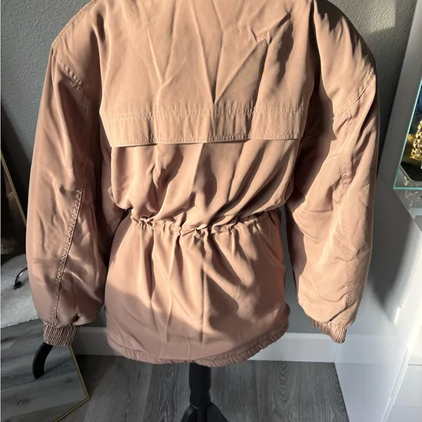 Hanour Fashion Women's Tan Jacket Size M - Image 2