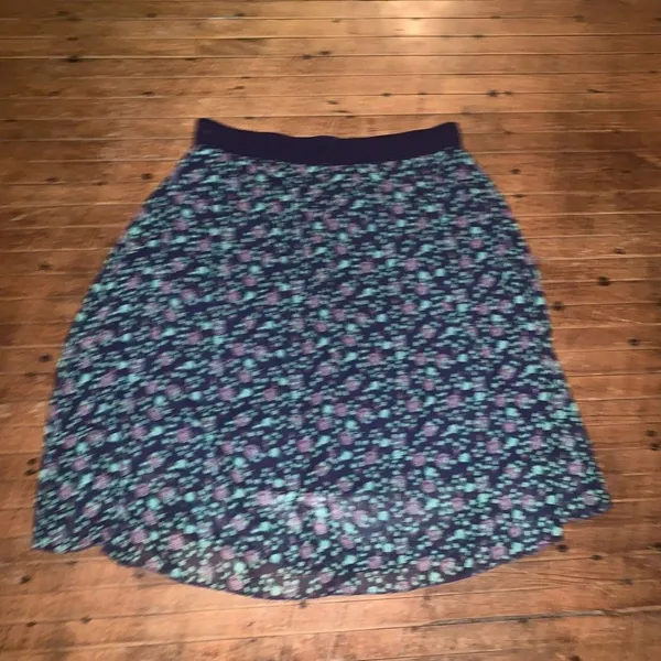 Lularoe Jill layered semi sheer elastic waist 2x modest skirt - Image 3