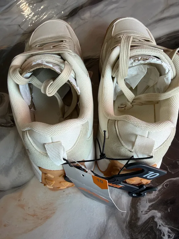 Avia Men’s Sneakers Size 10 Beige Cream Gum Sole Casual Athletic Shoes New - Image 3