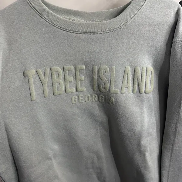 Pacific&Co Tybee island soft sage green crewneck - Image 3