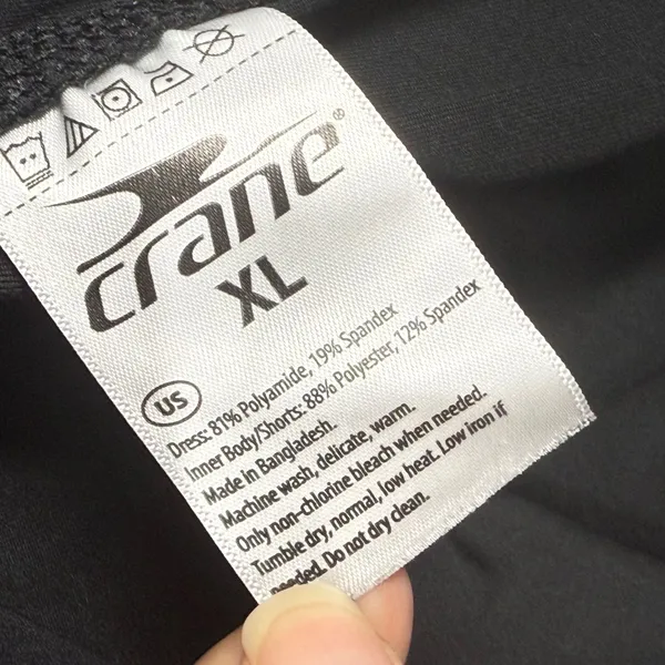 Paper Crane Athletic Dress Half Zip Sleeveless Golf Tennis Activewear‎ Black XL - Image 5