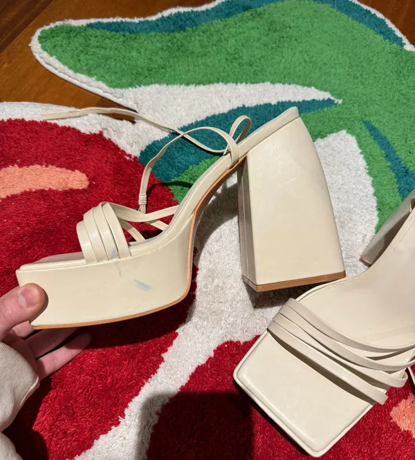 Princess Polly Strappy Heels 8 - Image 8