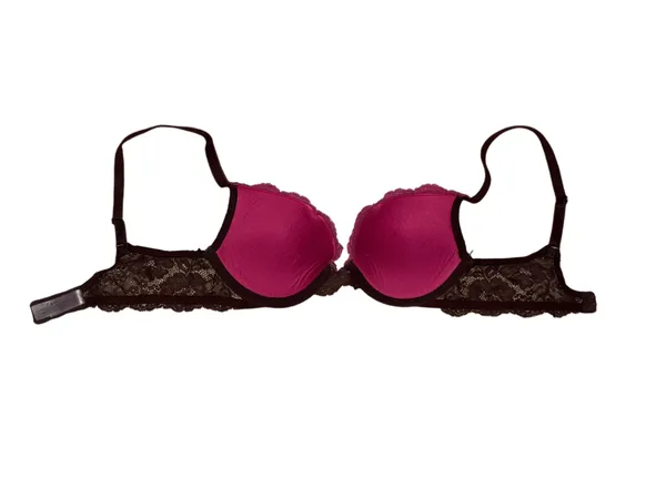 Victoria's Secret Brown & Pink Lace Bra - Image 5