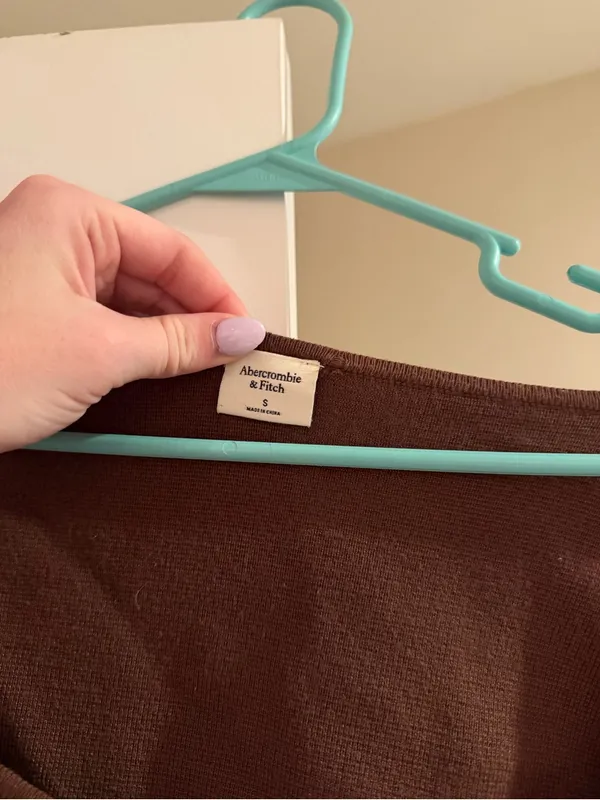Abercrombie and Fitch Corset Sweater Top - Image 3