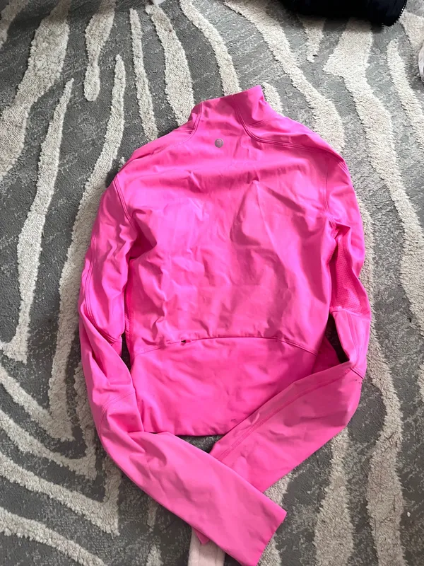 Lululemon bright pink zip up jacket 4 - Image 2