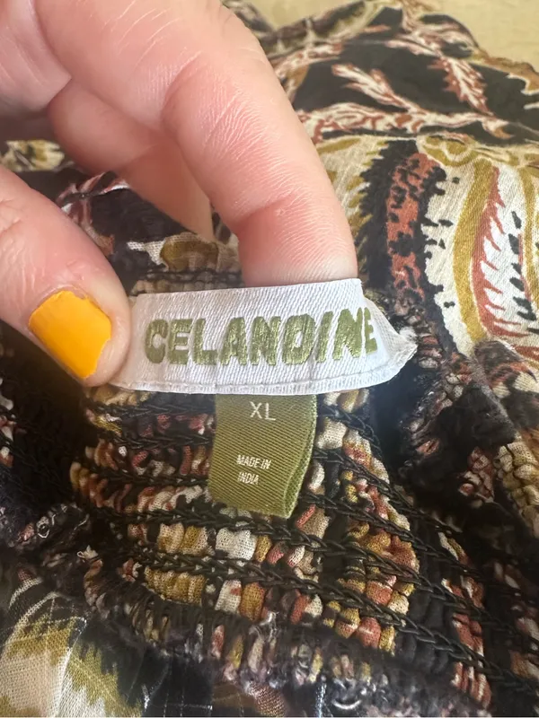 NWOT Anthropologie Celandine Straight-Neck Tiered Mini Dress - Image 4