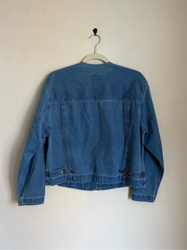 Vintage Lizwear Denim Jacket Blue - Image 3