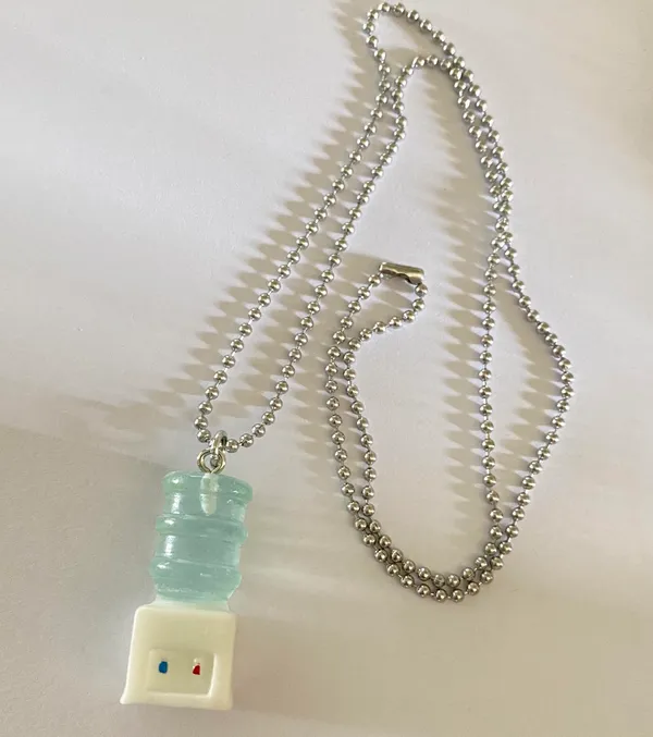necklace funny Kawaii water server 💚 - Image 2