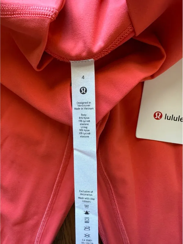 Lululemon Align With Pockets High-Rise 25” Pale Raspberry Size 4 NWT - Image 7