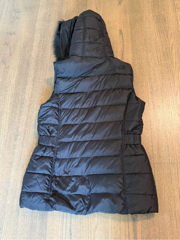 The North Face Black Gotham Puffer Vest  
Size Medium - Image 16