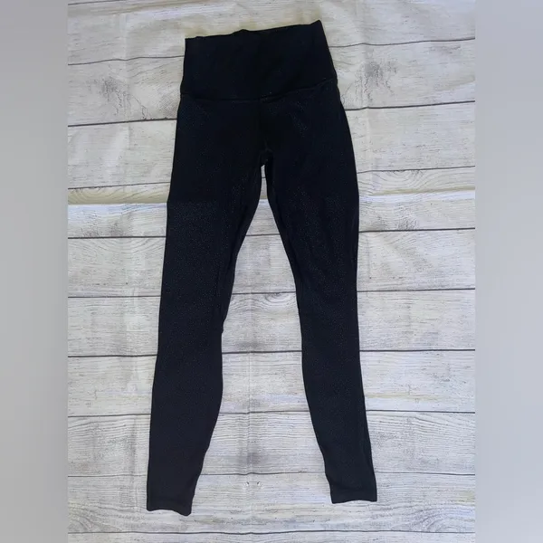Lululemon Align High-Rise Pant - Lace Dot Emboss Black - Image 3