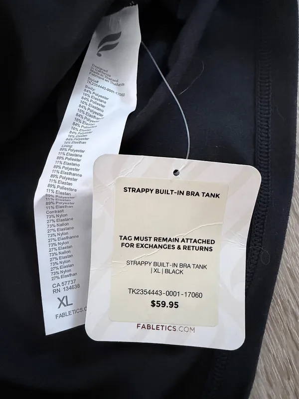 NWT Fabletics tank top - Image 3