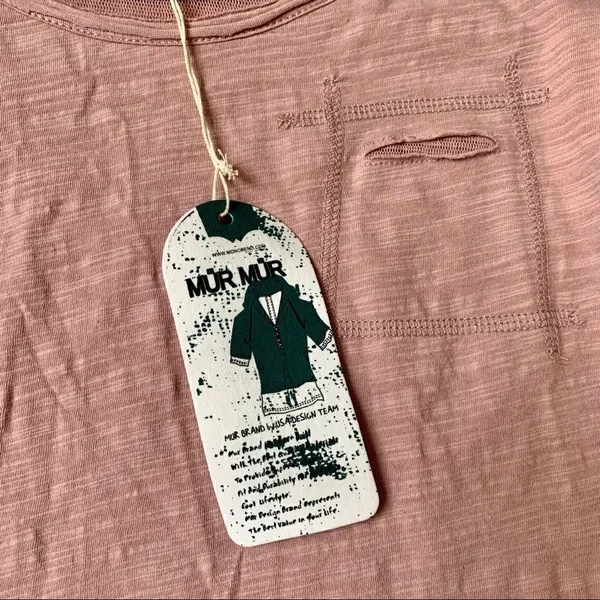 Mur Mur Monoreno Boutique Pink Long Sleeve Tee - Image 9