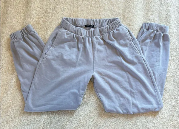 Brandy Melville Pastel Blue Joggers - Image 4