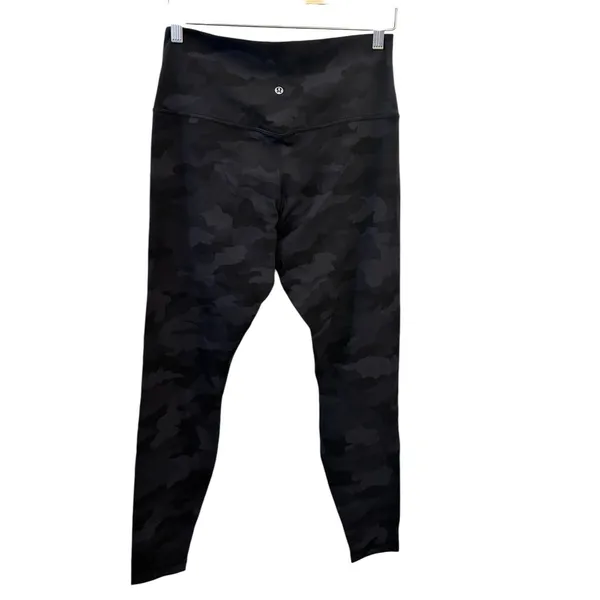Lululemon Align Pant 28" Size 12 Heritage 365 BLACK Camo Deep Coal Multi NWT - Image 5