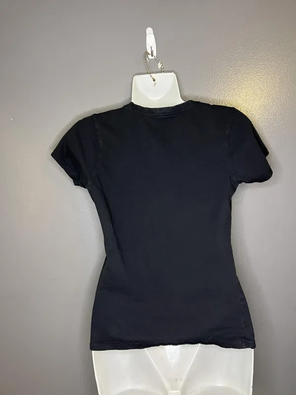 Econscious Shirt Womens Small Black Thinking Tree Spirits Graphic Tee Top - Image 6