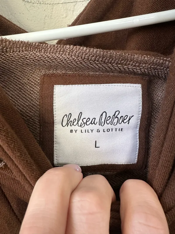 Hoodie Brown Size L - Image 3