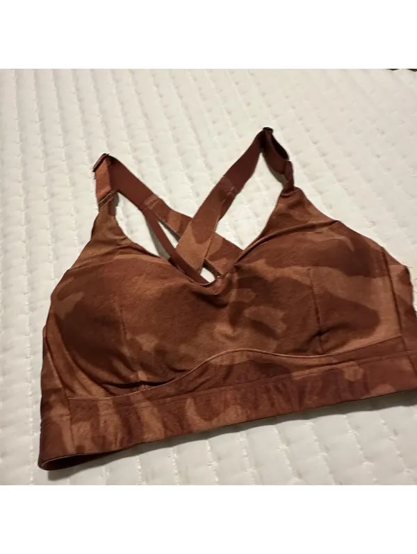 Calia Sports Bra XS Brown Camo Camouflage Women’s NWT - Image 2