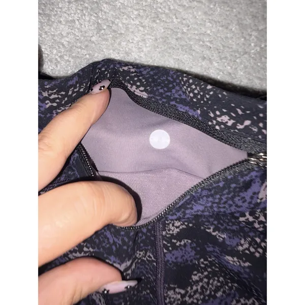 Lululemon Speed Up Tight *Full-On Luxtreme 28" Rip Wave Purple Thunder Black 8 - Image 9
