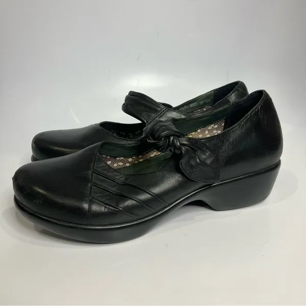 Dansko Ainsley mary Jane clogs black leather size 40‎ - Image 6