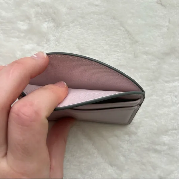 Lavendar mini card wallet‎ - Image 3