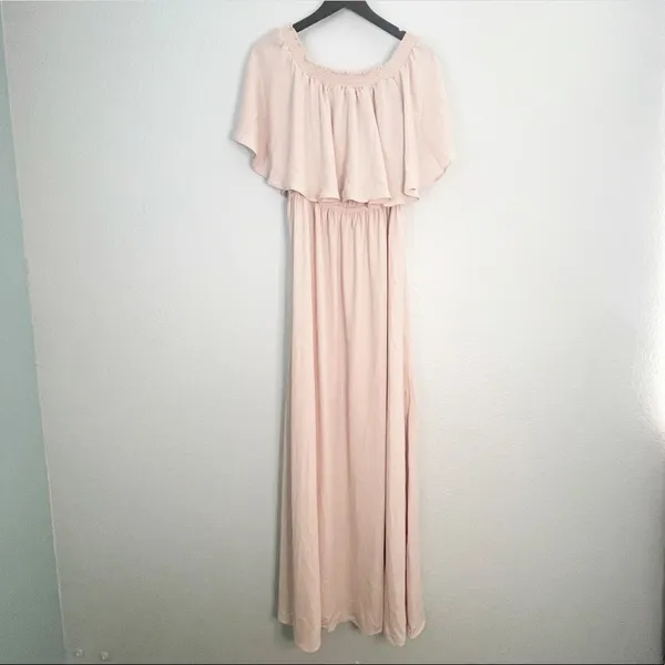NWOT SHOW ME YOUR MUMU SMYM Hacienda Maxi Dress Dusty Blush XXL - Image 6