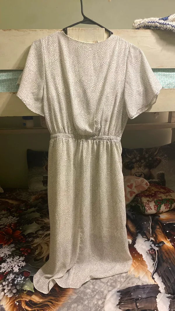White and Black maxi dress - Image 2