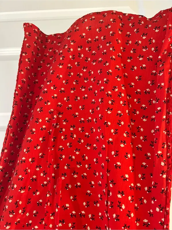 Princess Polly Gracie Babydoll Red Dress Size 4 - Image 6