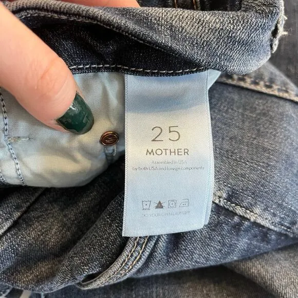 Mother Denim The Looker Crop Jeans in On the‎ Edge Size 25 - Image 8