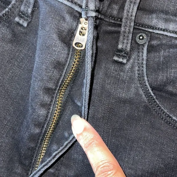 Abercrombie & Fitch Womens Ultra High‎ Rise Super Skinny Jeans Black Size 27/4 - Image 6