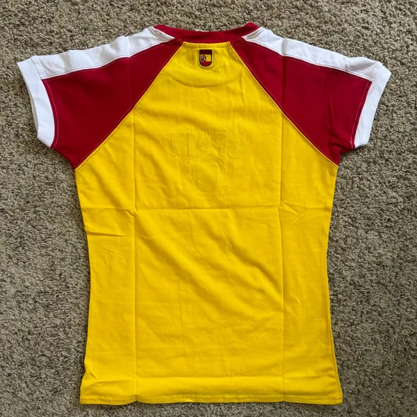 Spain baby tee Yellow - Image 4