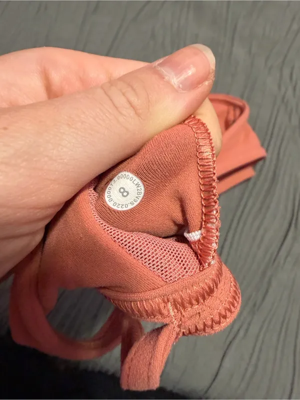 lululemon athletica Coral Pink Strappy Sports Bra - Image 3