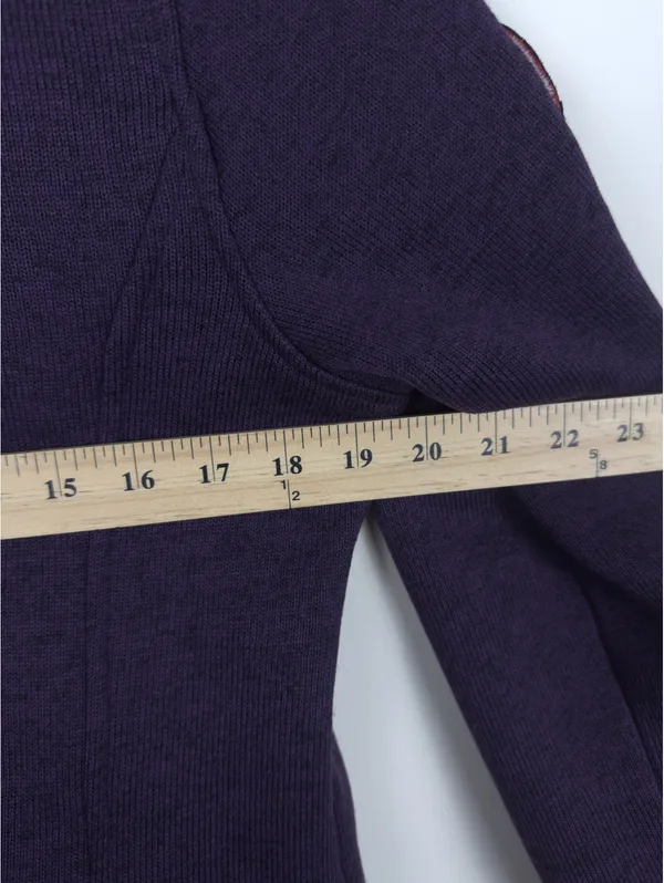 Canada Weather Gear Climb Jacket Women M Purple Sweater Fleece NWT Outdo - Image 13