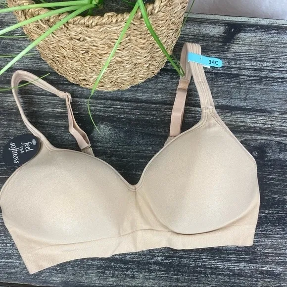Bali Nude Wire Free Comfort Revolution #3463 Bra NEW 34C - Image 2
