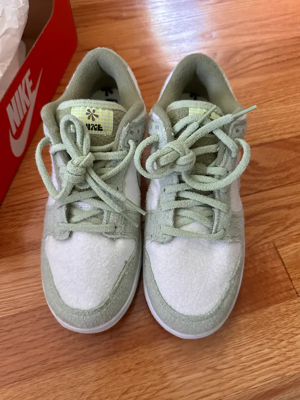 Nike dunk low SE pack fleece sneakers - Image 4