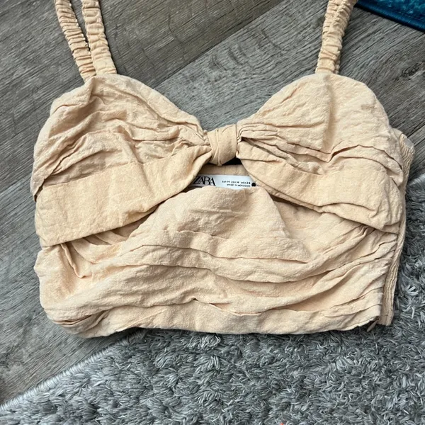 Zara medium‎ crop top - Image 3