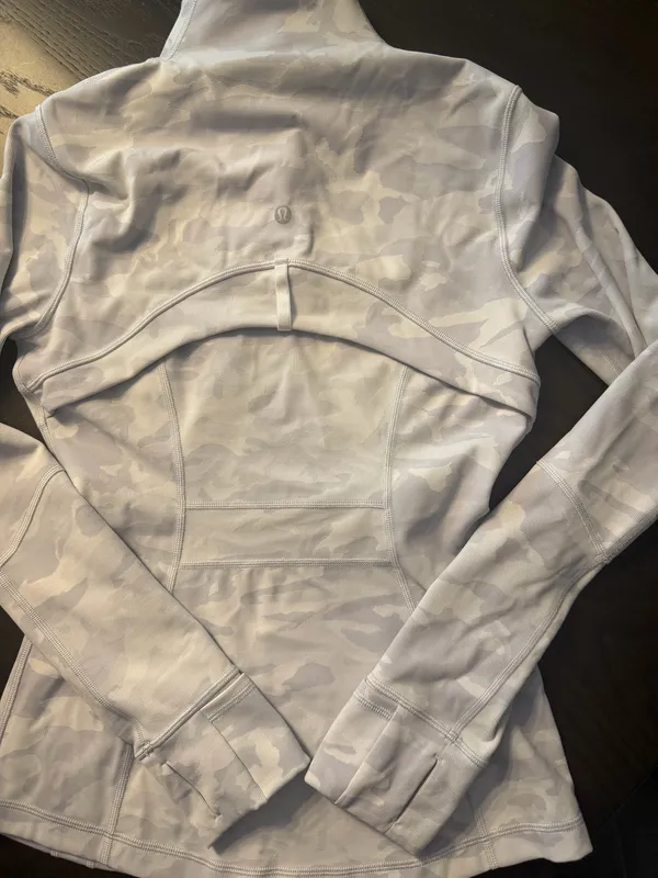 Lululemon Define Jacket Camo White Luxtreme Incognito Jacquard Alpine Starlight - Image 9