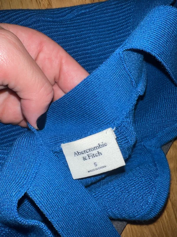 Abercrombie Tank Top Blue - Image 4